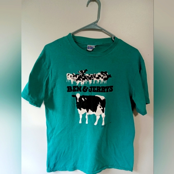 Vintage 1980s Ben and Jerry's Tee Shirt - Picture 1 of 5
